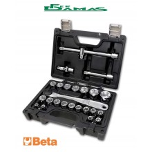 ASSORTIMENTO 1/4"-1/2" CHIAVI A BUSSOLA - 35 INSERTI BIT - 4 BRUGOLE - 14 ACCESSORI BETA ART. BW 903E/C98